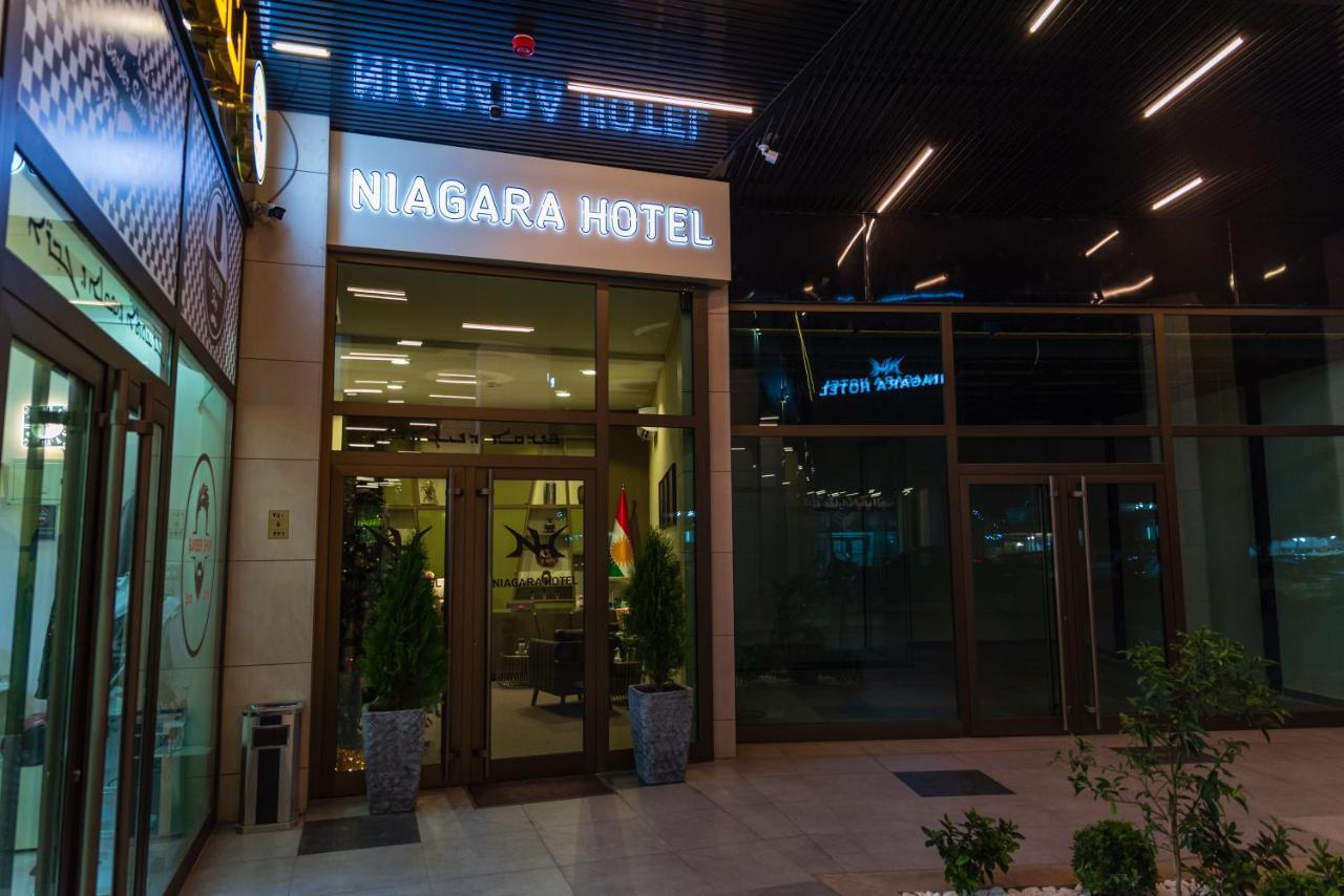 Niagara Hotel Erbil Exterior foto